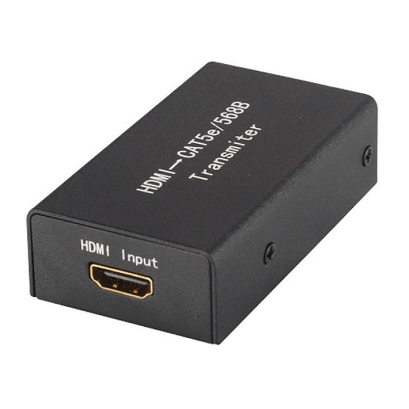 Подовжувач HDMI по кабелю UTP до 30м з БЖ (RTL)