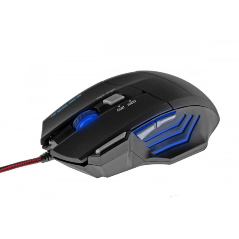 Мишка  Media-Tech Cobra Pro, 6 кн., 3200dpi, чорна