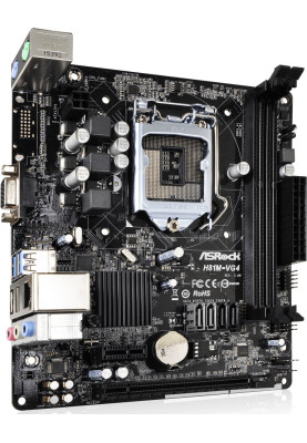ASRock H81M-VG4 R3.0/REF (1150/H81, 2xDDR3, 1xPCIex16, VGA,2xSATAIII, 2xSATAII,GLan, 7.1ch, mATX)