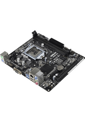 ASRock H81M-VG4 R3.0/REF (1150/H81, 2xDDR3, 1xPCIex16, VGA,2xSATAIII, 2xSATAII,GLan, 7.1ch, mATX)