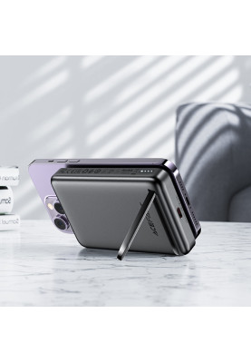 УМБ Acefast Magnetic Wireless 10000mAh 20W  PD,QC 3.0, QI 20W M6 Black
