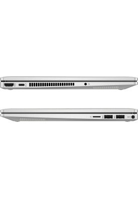 Ноутбук HP Pavilion x360 14-ek2009ua 14"FHD IPS Ts,300n/Core7-150U(5.4)/16Gb/SSD1Tb/Intl Gr/DOS/Сріблястий (A0NB2EA)