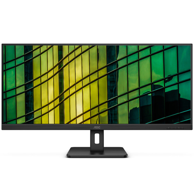 TFT 34" AOC U34E2M, WQHD, VA, 100Гц, 2х HDMI, DP, чорний