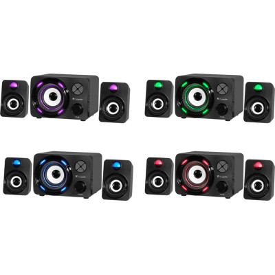 Акустична система 2.1 Defender G11 11Вт Bluetooth/RGB/FM/TF/USB/AUX