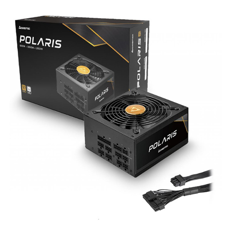 БЖ 850W Chieftec POLARIS PPS-850FC, 135 mm, 80+ GOLD, Cable management, retail