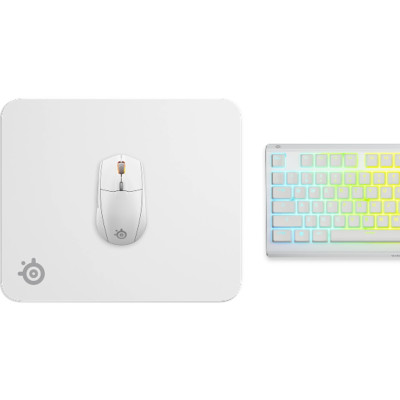 Ігрова поверхня SteelSeries QcK M 320х270х2мм White Ігрова поверхня SteelSeries QcK M 320х270х2мм White