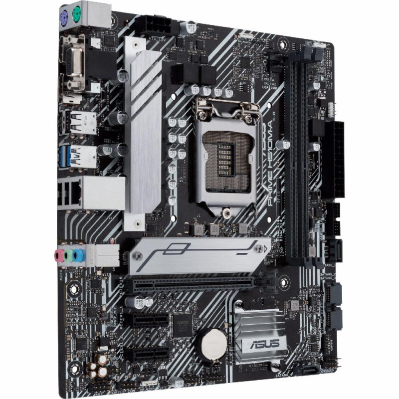 Материнська плата ASUS PRIME H510M-A (1200/H510, 2*DDR4, 1xPCIex16, DP/DVI/VGA, 4xSATAІІІ, M.2, GLan, 7.1ch, mATX)