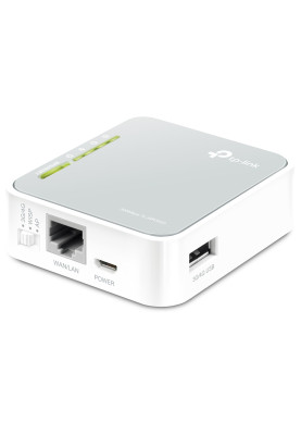 Маршрутизатор TP-Link TL-MR3020, N300 1xFE LAN/WAN 1xUSB2.0 for 3G/4G/LTE
