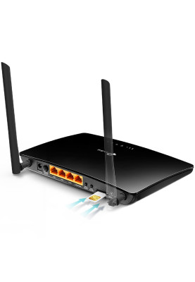 Маршрутизатор TP-Link TL-MR6400, 300Mbps Wireless N 4G LTE Router, build-in 150Mbps 4G LTE modem