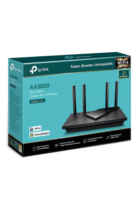 Маршрутизатор TP-Link Archer AX55 AX3000 4xGE LAN 1xGE WAN MU-MIMO OFDMA
