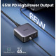 Зарядний пристрій 4xUSB 65W (2хUSB-C+2xUSB-A) Gan CD327 Ugreen Desktop Fast Charger