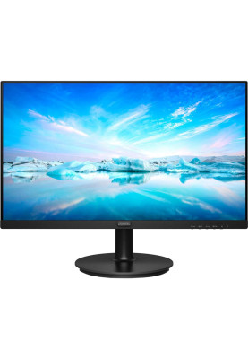 TFT 27" Philips 271V8L, VA, 75Hz, VGA, HDMI, чорний