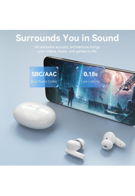 Навушники TWS Vention Elf Earbuds E01 White
