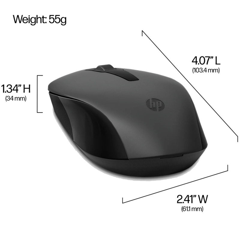 Комплект бездротовий HP 330 мишка і клавіатура Combo, чорний