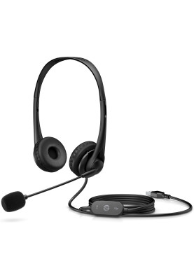 Гарнітура HP Stereo G2 USB, чорна