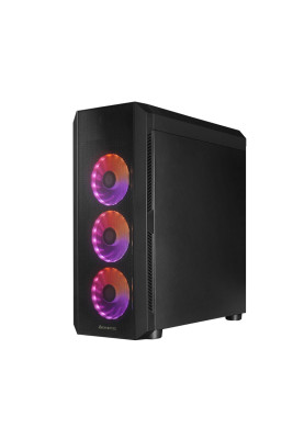 Корпус Chieftec SCORPION 4 GL-04B-OP 4x120mm A-RGB, ATX, без БЖ, Black