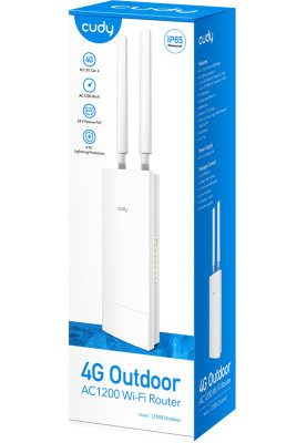 Маршрутизатор Cudy LT500 Outdoor, 4G LTE Cat 4 AC1200 Wi-Fi Router