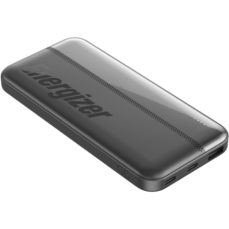 УМБ Energizer 10000mAh 15W, USB-А, 2хUSB-C Black