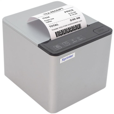 Принтер чеків Xprinter XP-Q809K (термодрук, 260мм/с, стрічка 80мм, USB+WiFi, авторізак,чорний) Принтер чеків Xprinter XP-Q809K (термодрук, 260мм/с, стрічка 80мм, USB+WiFi, авторізак,чорний)