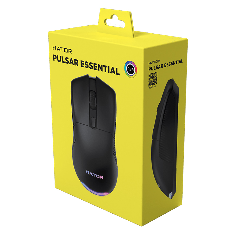 Мишка Hator Pulsar Essential Black
