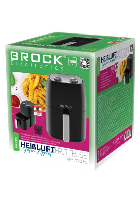 Мультипіч BROCK AFM 4203 BK 1500Вт/чаша  4.2л/механічне керування/чорна