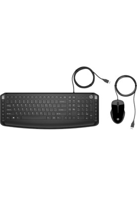 Комплект дротовий HP Pavilion Keyboard and Mouse 200, чорний