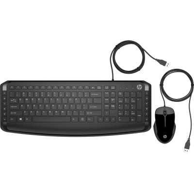 Комплект дротовий HP Pavilion Keyboard and Mouse 200, чорний Комплект дротовий HP Pavilion Keyboard and Mouse 200, чорний