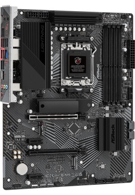 ASRock B650 PG LIGHTNING (AM5/B650, 4*DDR5, 2xPCIex16, HDMI, 4xSATAІІІ, 3xM.2, 2.5GLan, 7.1ch, ATX)