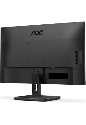 Монітор TFT 23.8" AOC 24E3UM, VA, 75Гц, D-Sub, HDMI, DP, USB-hub, колонки, чорний