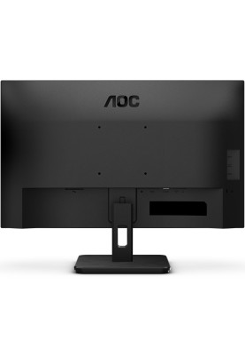 Монітор TFT 23.8" AOC 24E3UM, VA, 75Гц, D-Sub, HDMI, DP, USB-hub, колонки, чорний