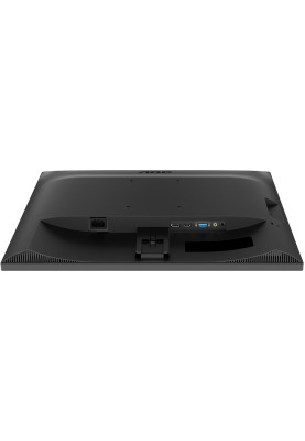 Монітор TFT 23.8" AOC 24E3UM, VA, 75Гц, D-Sub, HDMI, DP, USB-hub, колонки, чорний