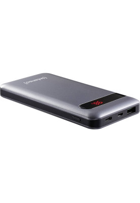 Повербанк Intenso PD10000 3A QC3.0 10000mAh, USB-C Out Li-pol сірий (7332330)