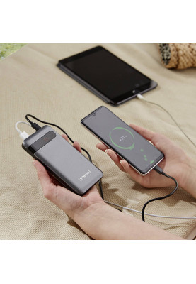 Повербанк Intenso PD10000 3A QC3.0 10000mAh, USB-C Out Li-pol сірий (7332330)