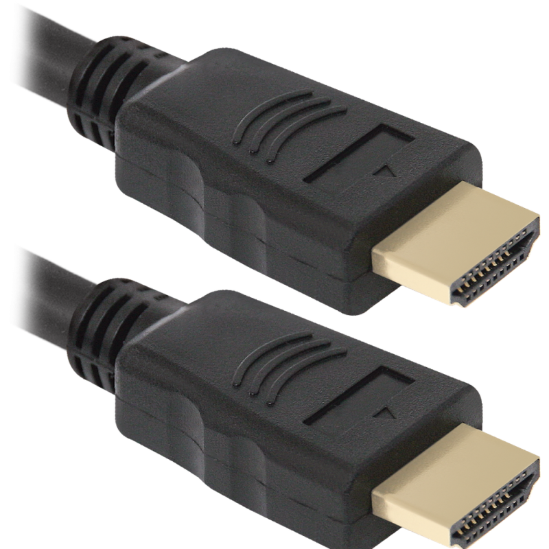 Кабель HDMI M - M, 1.0 м, V1.4, Defender, чорний,  HDMI-03
