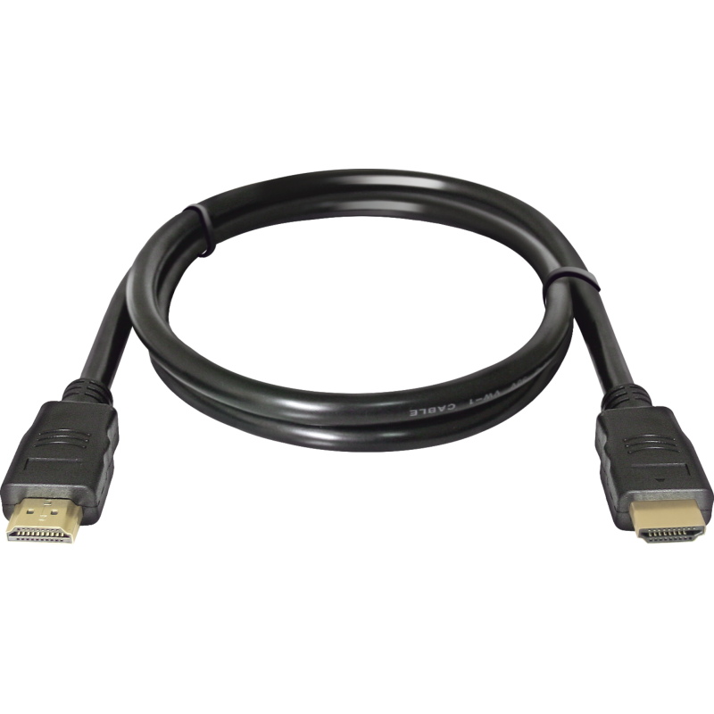 Кабель HDMI M - M, 1.0 м, V1.4, Defender, чорний,  HDMI-03