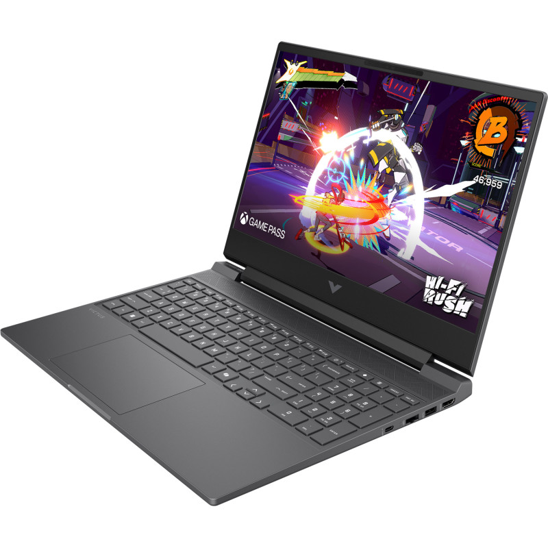 Ноутбук HP Victus 15-fa2703ua 15.6" FHD IPS,300n/i5-13420H (4.6)/16Gb/SSD512Gb/RTX 2050, 4GB/DOS/Сірий (BF1H1EA)