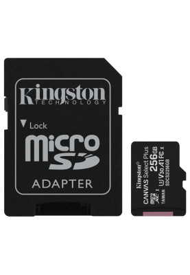 Memory card microSDXC 256GB Kingston Canvas Select Plus SDXC UHS-1 U1 V10 A1 Class 10, Ret