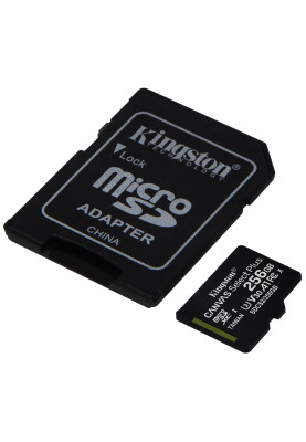 Memory card microSDXC 256GB Kingston Canvas Select Plus SDXC UHS-1 U1 V10 A1 Class 10, Ret
