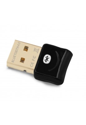 Bluetooth v4.0 USB, CSR8510 чорний RTL