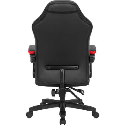 Крісло ігрове Defender Cruiser, 50мм, Клас 4, підніжка, Black/Red