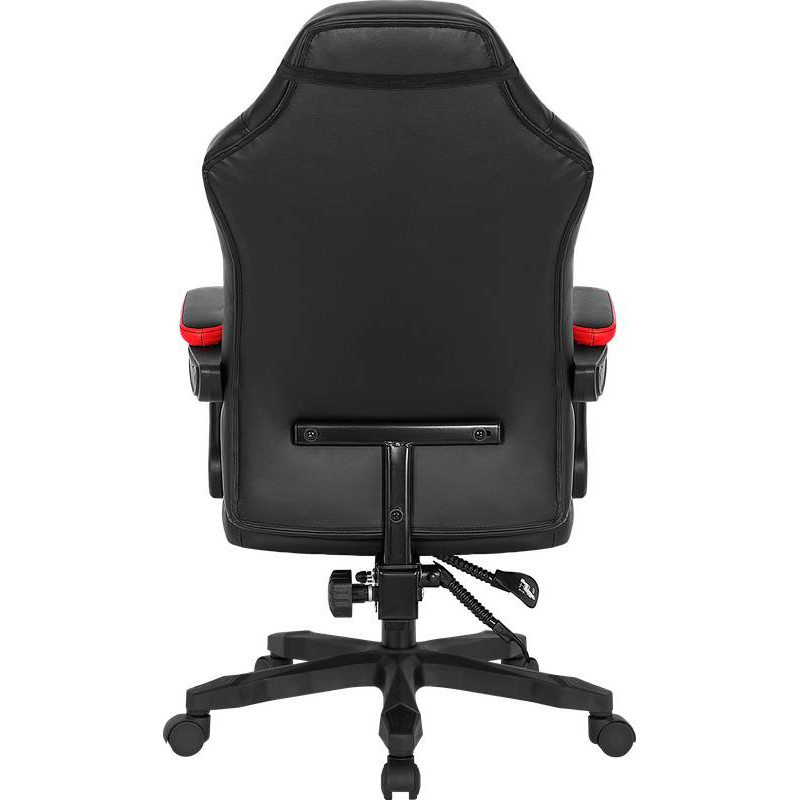 Крісло ігрове Defender Cruiser, 50мм, Клас 4, підніжка, Black/Red