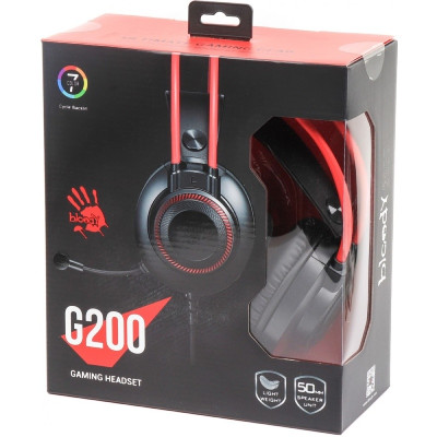 Гарнітура A4Tech Bloody G200S Black/Red