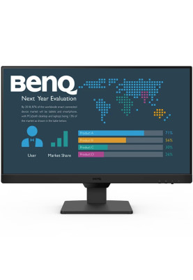 TFT 23.8" BenQ BL2490, IPS, 100Гц, 2хHDMI, DP, колонки, чорний