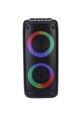 Акустична система 1.0 Media-Tech 40W, Bluetooth/AUX/microSD/MP3/USB/TWS/КАРАОКЕ/LED чорна