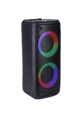 Акустична система 1.0 Media-Tech 40W, Bluetooth/AUX/microSD/MP3/USB/TWS/КАРАОКЕ/LED чорна