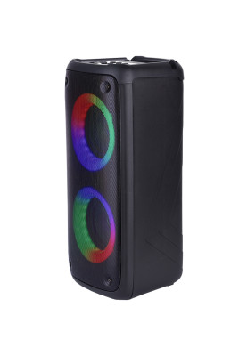 Акустична система 1.0 Media-Tech 40W, Bluetooth/AUX/microSD/MP3/USB/TWS/КАРАОКЕ/LED чорна