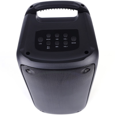Акустична система 1.0 Media-Tech 40W, Bluetooth/AUX/microSD/MP3/USB/TWS/КАРАОКЕ/LED чорна