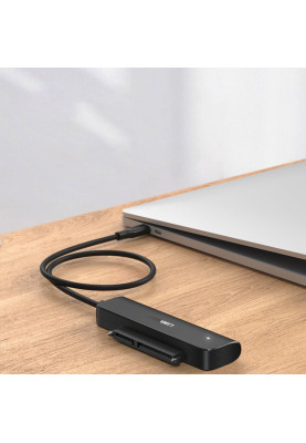 Перехідник USB 3.0 Type-C --> SATA III (F), чорний,CM321 UGREEN
