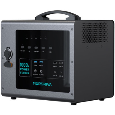 Зарядна станція Marsriva MP10 1000Вт  (1176Вт/г) LiFePo4, PD 60Вт