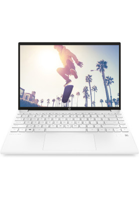 Ноутбук HP Pavilion Aero 13-be0029ua (5A5Z3EA) 13.3" WUXGA IPS (1920x1200) 400 nits/Ryzen 5 5600U (2.3-4.2)/8Gb/SSD256Gb/Radeon/NO ODD/Підсвітка клавіатури/Сканер відбитків пальців/DOS/1.0кг (Маса може варіюватися залежно від конфігурації)/Сріблястий